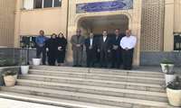 حضور معاون محترم آموزشی دانشگاه در دانشکده داروسازی