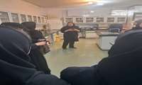 بازدید دانش آموزان دبیرستان دخترانه امام حسین علیه السلام از دانشکده داروسازی